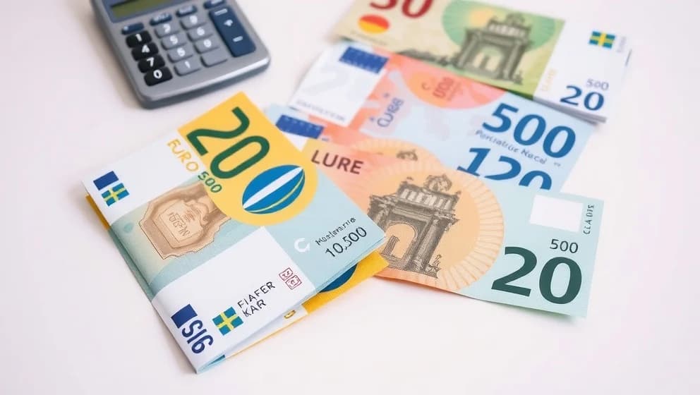 Vad kostar 900 euro i svenska kronor