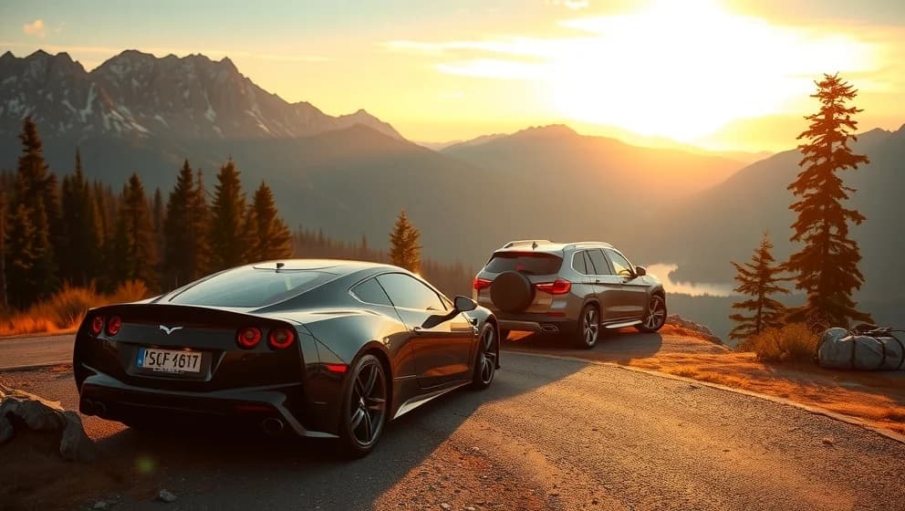 Bil och fritid i Vilhelmina