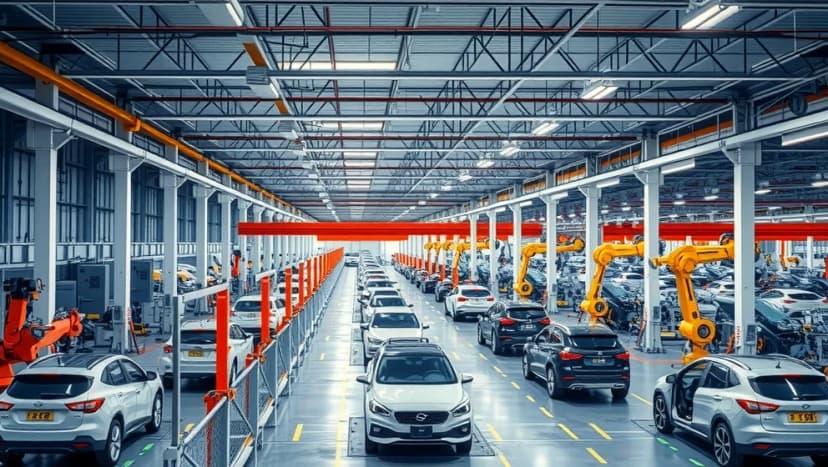 Volvo Cars Hisings Backa fabrik i Göteborg